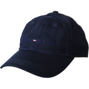 Tommy Hilfiger Men's Cotton Logo Adjustable Baseball Cap Hat Sky Capt Tommy Hilfiger Men's Cotton Logo Adjustable Baseball Cap Hat Sky Capt