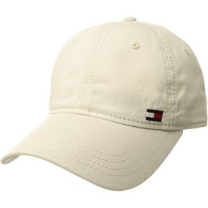 Tommy Hilfiger Men's Dad Hat Billy Corner Flag Cap Stone O/S Tommy Hilfiger Men's Dad Hat Billy Corner Flag Cap Stone O/S