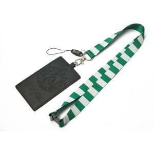 HARRY POTTER Slytherin School Crest Lanyard with Multiple Card Holder HARRY POTTER Slytherin School Crest Lanyard with Multiple Card Holder