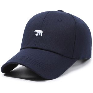 Unbranded (Navy) Polar Embroidered Bear Baseball Hat Adjustable Peaked Cap Breathable Hat Unbranded (Navy) Polar Embroidered Bear Baseball Hat Adjustable Peaked Cap Breathable Hat
