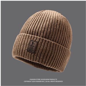 Unbranded (Khaki) Knitted Thick Beanie Hat Winter Warmth Unisex Cap Windproof Gift Solid C Unbranded (Khaki) Knitted Thick Beanie Hat Winter Warmth Unisex Cap Windproof Gift Solid C