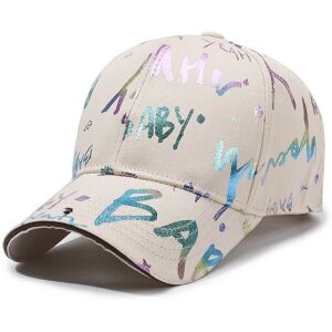Unbranded (Khaki) Graffiti Colorful Baseball Cap Adjustable Peaked Caps Breathable Outdoor Unbranded (Khaki) Graffiti Colorful Baseball Cap Adjustable Peaked Caps Breathable Outdoor