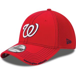 New Era MLB Washington Nationals Neo Fitted Baseball Cap Scarlet Medium/Large New Era MLB Washington Nationals Neo Fitted Baseball Cap Scarlet Medium/Large