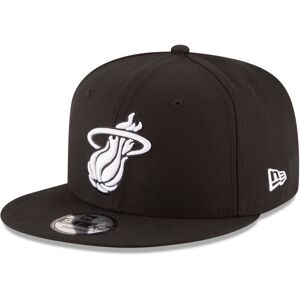 New Era NBA Miami Heat Men's 9Fifty Snapback Cap One Size Black New Era NBA Miami Heat Men's 9Fifty Snapback Cap One Size Black