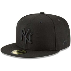 New Era 59Fifty Hat MLB Basic New York Yankees Black/Black Fitted Baseball Cap ( New Era 59Fifty Hat MLB Basic New York Yankees Black/Black Fitted Baseball Cap (