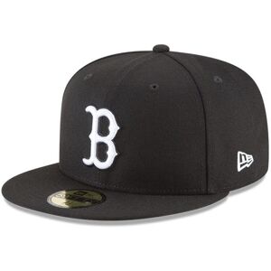 New Era 59Fifty Hat MLB Basic Boston Red Sox Black/White Fitted Baseball Cap (7 New Era 59Fifty Hat MLB Basic Boston Red Sox Black/White Fitted Baseball Cap (7