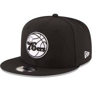 New Era NBA Philadelphia 76ers Men's 9Fifty Snapback Cap One Size Black New Era NBA Philadelphia 76ers Men's 9Fifty Snapback Cap One Size Black