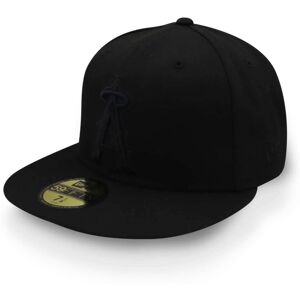 New Era 59Fifty Hat MLB Basic Anaheim Angels Black Fitted Baseball Cap (7 3/8) New Era 59Fifty Hat MLB Basic Anaheim Angels Black Fitted Baseball Cap (7 3/8)
