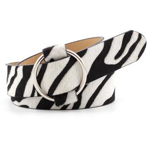 Unbranded (Zebra) Versatile Womens Wide Noloop Belt In Fashionable Animal Textures For Cas Unbranded (Zebra) Versatile Womens Wide Noloop Belt In Fashionable Animal Textures For Cas