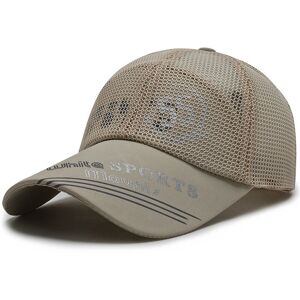 Unbranded (Khaki) Sports White Mount Letter Printing Mesh Baseball Cap Sun Breathable Prot Unbranded (Khaki) Sports White Mount Letter Printing Mesh Baseball Cap Sun Breathable Prot