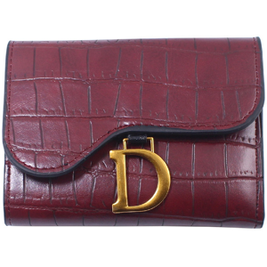 Unbranded (Wine Res) Wallets Fashion Luxury Brand Leather Hasp Purse Wo Unbranded (Wine Res) Wallets Fashion Luxury Brand Leather Hasp Purse Wo