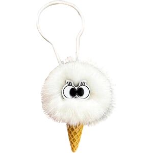 Unbranded (White) Cute Ice Cream Key Rings, Ice Cream Pendant Keychain Charm, Adorable Key Unbranded (White) Cute Ice Cream Key Rings, Ice Cream Pendant Keychain Charm, Adorable Key
