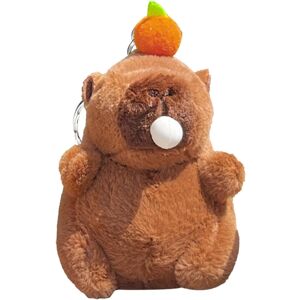 Unbranded (D) Plush Capybara Keychain - Stuffed Capybara Keyring Pendant Animal Keychain Unbranded (D) Plush Capybara Keychain - Stuffed Capybara Keyring Pendant Animal Keychain