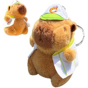 Unbranded (C) Plush Capybara Keychain - Stuffed Capybara Keyring Pendant Animal Keychain Unbranded (C) Plush Capybara Keychain - Stuffed Capybara Keyring Pendant Animal Keychain