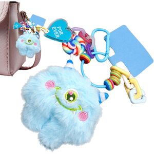 Unbranded (Blue) Cute Keychains For Car Keys Cute Plush Keychain Pendant - Colorful Plus Unbranded (Blue) Cute Keychains For Car Keys Cute Plush Keychain Pendant - Colorful Plus