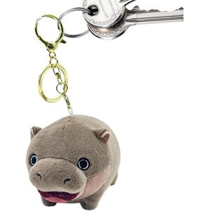 Unbranded Stuffed Animal Keychain Hippo Cute Keyring,Soft Stuffed Animal Keyring Cute Ba Unbranded Stuffed Animal Keychain Hippo Cute Keyring,Soft Stuffed Animal Keyring Cute Ba