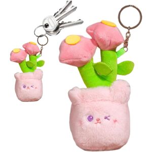 Unbranded (C) Potted Plant Pendant Keychain, Cartoon Plush Keyring Potted Plant Bag Pendan Unbranded (C) Potted Plant Pendant Keychain, Cartoon Plush Keyring Potted Plant Bag Pendan
