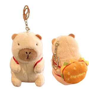 Unbranded Cute Capybara Plush Keychain Capybara Shape Purse Pendant,Stuffed Animal Key C Unbranded Cute Capybara Plush Keychain Capybara Shape Purse Pendant,Stuffed Animal Key C