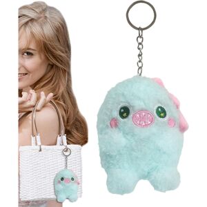 Unbranded (Light Blue2) Stuffed Animal Keychain - Cartoon Big Eye Plush Keychain Pendant Unbranded (Light Blue2) Stuffed Animal Keychain - Cartoon Big Eye Plush Keychain Pendant