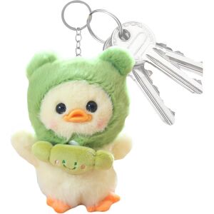 Unbranded (Light Green) Cute Duck Keychain Plush - Small Duck Pendant Keychain,Creative St Unbranded (Light Green) Cute Duck Keychain Plush - Small Duck Pendant Keychain,Creative St