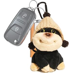 Unbranded (Khaki Hat) Puppy Key Ring Cute Animal Keychain Keyring Charm,Keyring Charm Cu Unbranded (Khaki Hat) Puppy Key Ring Cute Animal Keychain Keyring Charm,Keyring Charm Cu