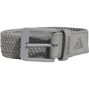 adidas Braided Stretch Belt Grey Three Small-Medium adidas Braided Stretch Belt Grey Three Small-Medium