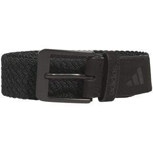 adidas unisex-adult Braided Stretch Belt Black Medium-Large adidas unisex-adult Braided Stretch Belt Black Medium-Large
