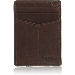 Fossil Men's Ingram Leather Magnetic Card Case with Money Clip Wallet Brown (M Fossil Men's Ingram Leather Magnetic Card Case with Money Clip Wallet Brown (M