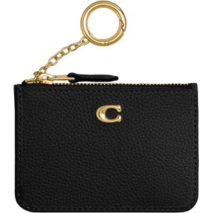 Coach Essential Mini ID Card Case Black Coach Essential Mini ID Card Case Black