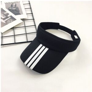 Unbranded (Black) Summer Fashion Women Outdoor Sport Tennis Golf Sun Plain Cap Hat Sunscre Unbranded (Black) Summer Fashion Women Outdoor Sport Tennis Golf Sun Plain Cap Hat Sunscre