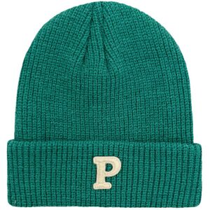 Unbranded (Green) Letter P Warm Knitted Hat Solid Color Windproof Winter Cap Fashionable G Unbranded (Green) Letter P Warm Knitted Hat Solid Color Windproof Winter Cap Fashionable G