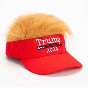 Unbranded (Red) President Trump Hat Embroidered Wig Baseball Hats Adjustable Cap Back Take Unbranded (Red) President Trump Hat Embroidered Wig Baseball Hats Adjustable Cap Back Take
