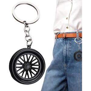 Unbranded (Silver) Racing Tire Key Chain,Auto Model Wheel Rim Wheel Keychain Truck Tire Unbranded (Silver) Racing Tire Key Chain,Auto Model Wheel Rim Wheel Keychain Truck Tire