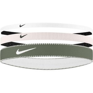 (One Size, Light Pink/White/Green) Nike Classic Mixed Flexible Headband (Pack of (One Size, Light Pink/White/Green) Nike Classic Mixed Flexible Headband (Pack of