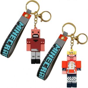 Unbranded 2pcs Anime Rubber Keychain, Quality Rubber Keychain Creative Cartoon Keyring, Cu Unbranded 2pcs Anime Rubber Keychain, Quality Rubber Keychain Creative Cartoon Keyring, Cu