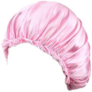 Unbranded 16 Colors Women Imitation Silk Bonnet Satin Sleep Cap Adjustable Stretch Plain Unbranded 16 Colors Women Imitation Silk Bonnet Satin Sleep Cap Adjustable Stretch Plain