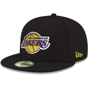 New Era NBA Los Angeles Lakers Men's Official 59FIFTY Fitted Cap 7.625 Black New Era NBA Los Angeles Lakers Men's Official 59FIFTY Fitted Cap 7.625 Black