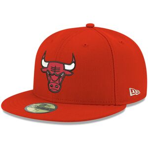New Era NBA Chicago Bulls Men's Official 59FIFTY Fitted Cap 7.5 Red New Era NBA Chicago Bulls Men's Official 59FIFTY Fitted Cap 7.5 Red