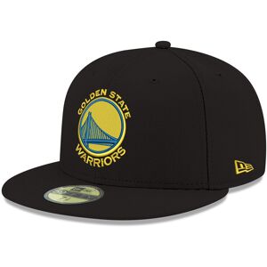 New Era NBA Golden State Warriors Men's Official 59FIFTY Fitted Cap 7.5 Black New Era NBA Golden State Warriors Men's Official 59FIFTY Fitted Cap 7.5 Black