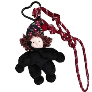 Unbranded (Black) Bag Charm Plush,Car Keyring Decoration Cute Keychain Accessory for Wom Unbranded (Black) Bag Charm Plush,Car Keyring Decoration Cute Keychain Accessory for Wom