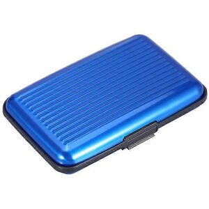 Unbranded (As show, One size) RFID blocking credit box (red), card protector, aluminum, ma Unbranded (As show, One size) RFID blocking credit box (red), card protector, aluminum, ma