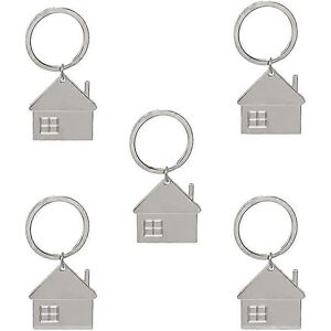 Unbranded (As show, One size) 5-piece set of house keyrings, creative pendant keychain, zi Unbranded (As show, One size) 5-piece set of house keyrings, creative pendant keychain, zi