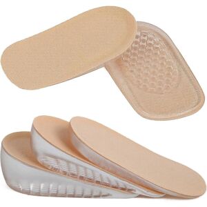 Unbranded (As show, One size) (Female, 1.5cm1 pair of Gel Height Increase Heel Insoles, In Unbranded (As show, One size) (Female, 1.5cm1 pair of Gel Height Increase Heel Insoles, In