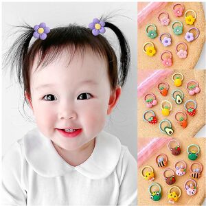 Unbranded (As show, One size) 30 Pieces Cartoon Hair Clips And Elastic Hair Ties Animal Me Unbranded (As show, One size) 30 Pieces Cartoon Hair Clips And Elastic Hair Ties Animal Me