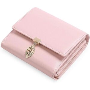 Unbranded (As show, One size) Light Pink Women's Purse Delicate Leaf Wallet PU Leather Unbranded (As show, One size) Light Pink Women's Purse Delicate Leaf Wallet PU Leather