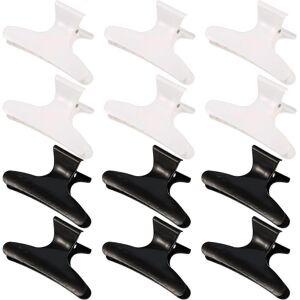 Unbranded (As show, One size) 12 Pieces Hairdresser Clip Butterfly Claw Hair Claw Butterfl Unbranded (As show, One size) 12 Pieces Hairdresser Clip Butterfly Claw Hair Claw Butterfl