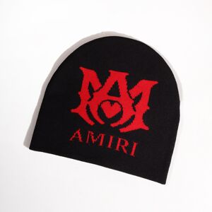 Unbranded (Black) Amiri Letter Pattern Knitted Cap Beanie Hat Fashion Casual Gift Outdoor Unbranded (Black) Amiri Letter Pattern Knitted Cap Beanie Hat Fashion Casual Gift Outdoor