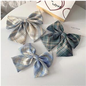 Unbranded (As show, One size) JK Girls' Big Bowknot Hair Clip Japanese and Korean Net Unbranded (As show, One size) JK Girls' Big Bowknot Hair Clip Japanese and Korean Net