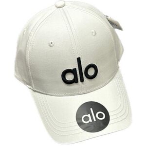 Unbranded (Black Embroidery) Alo Letter Embroidery Baseball Cap For Women Casual Sun Prote Unbranded (Black Embroidery) Alo Letter Embroidery Baseball Cap For Women Casual Sun Prote