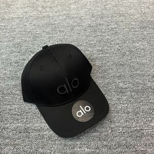 Unbranded (Black Badge) Letter Embroidery Alo Baseball Cap For Women Casual Sun Protection Unbranded (Black Badge) Letter Embroidery Alo Baseball Cap For Women Casual Sun Protection